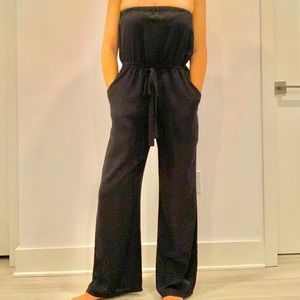 Black Strapless jumpsuit